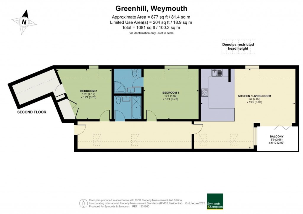 Floorplans For Greenhill, Weymouth