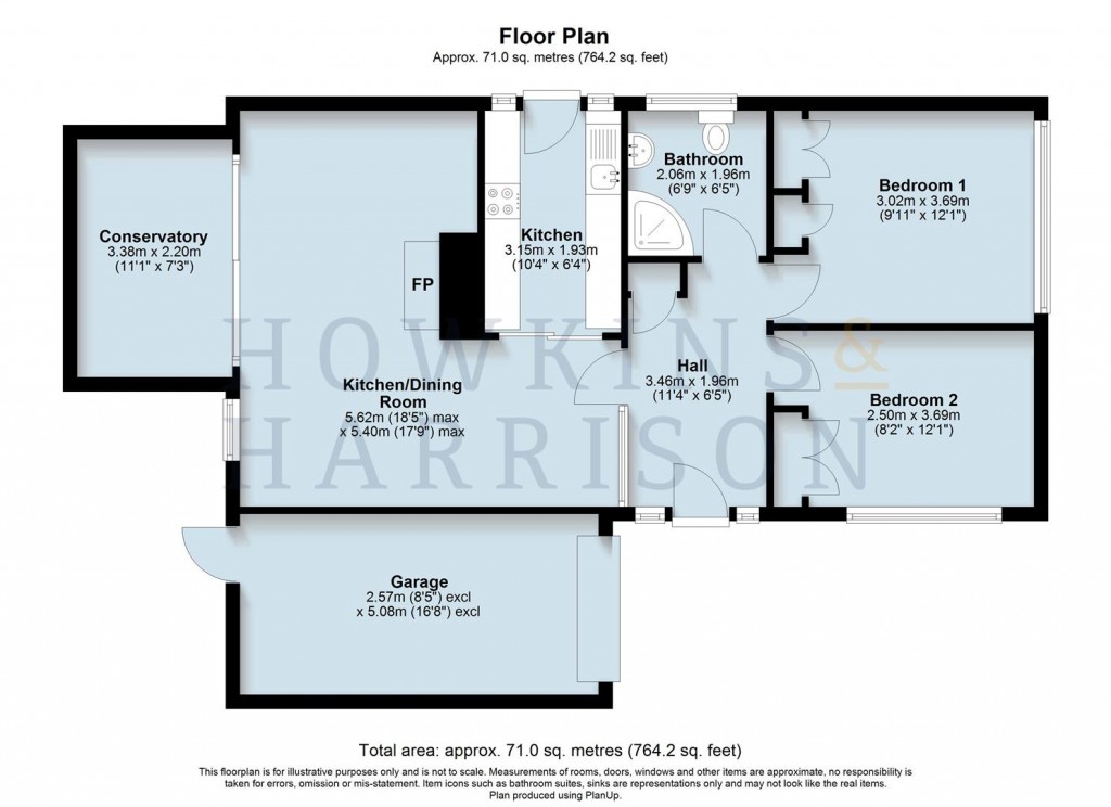 Floorplans For Trinity Close, Ashby-De-La-Zouch, LE65