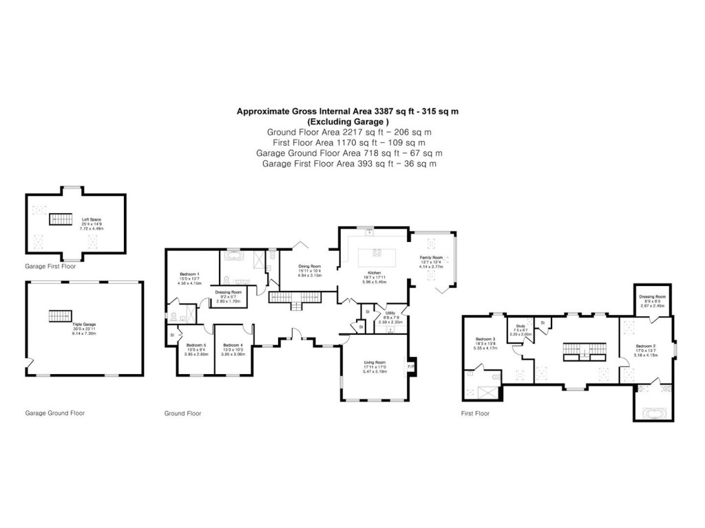 Floorplans For Withersfield Road, Haverhill