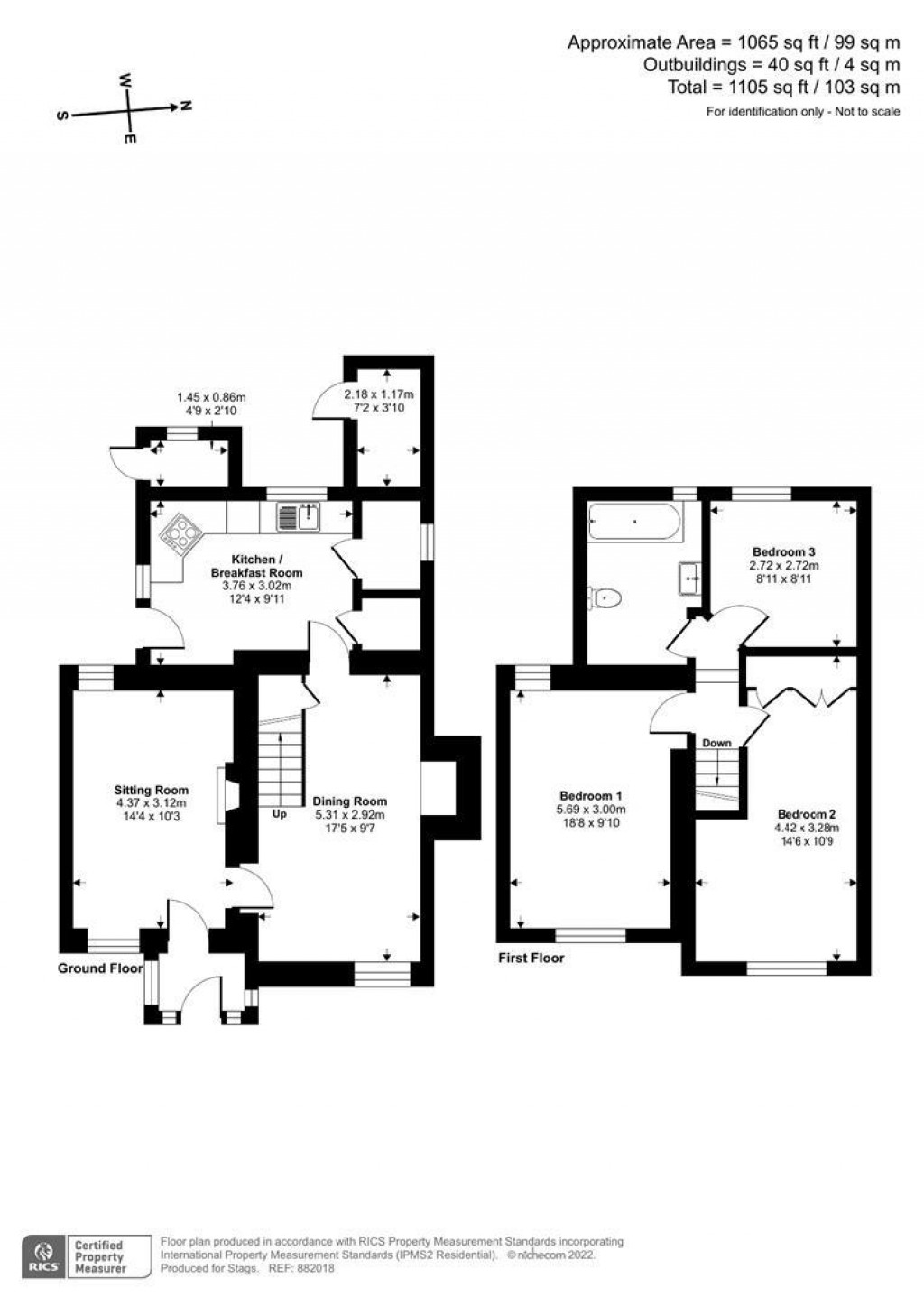 Floorplans For Hunters Hill, Culmstock, Cullompton