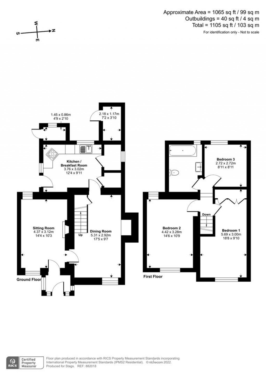 Floorplans For Hunters Hill, Culmstock, Cullompton