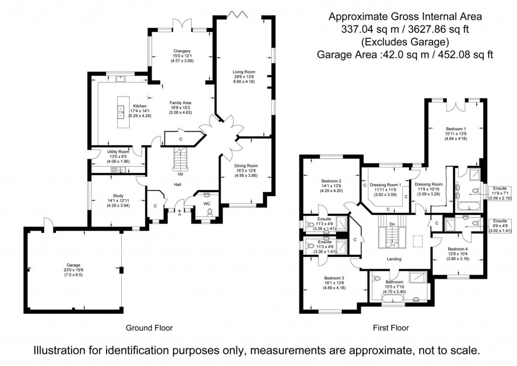 Floorplans For King Edward Mews, Newport, Saffron Walden