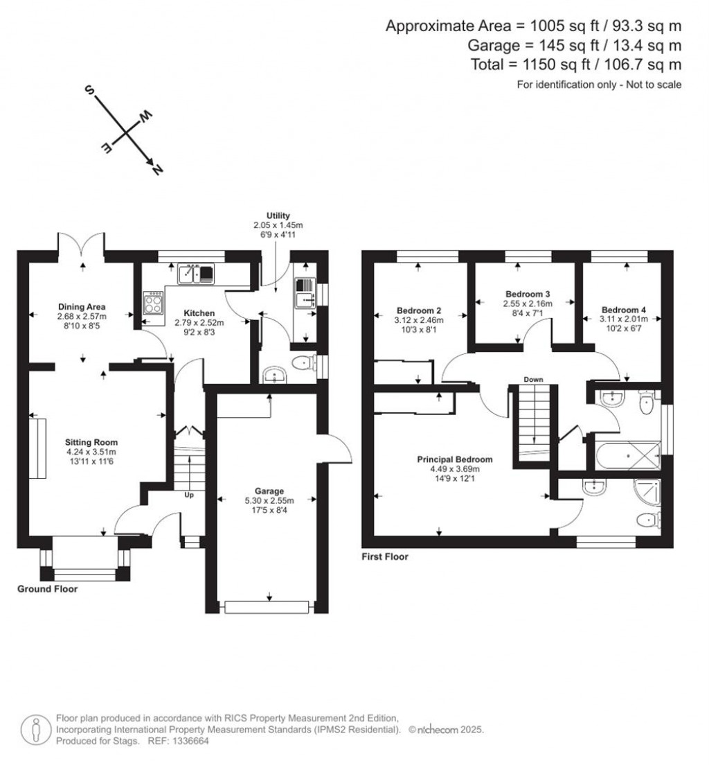 Floorplans For Andrew Allan Road, Rockwell Green, Wellington
