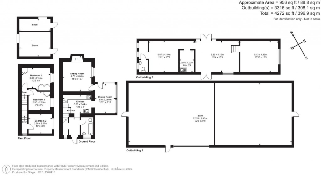 Floorplans For Lower Langham, Dolton, Winkleigh