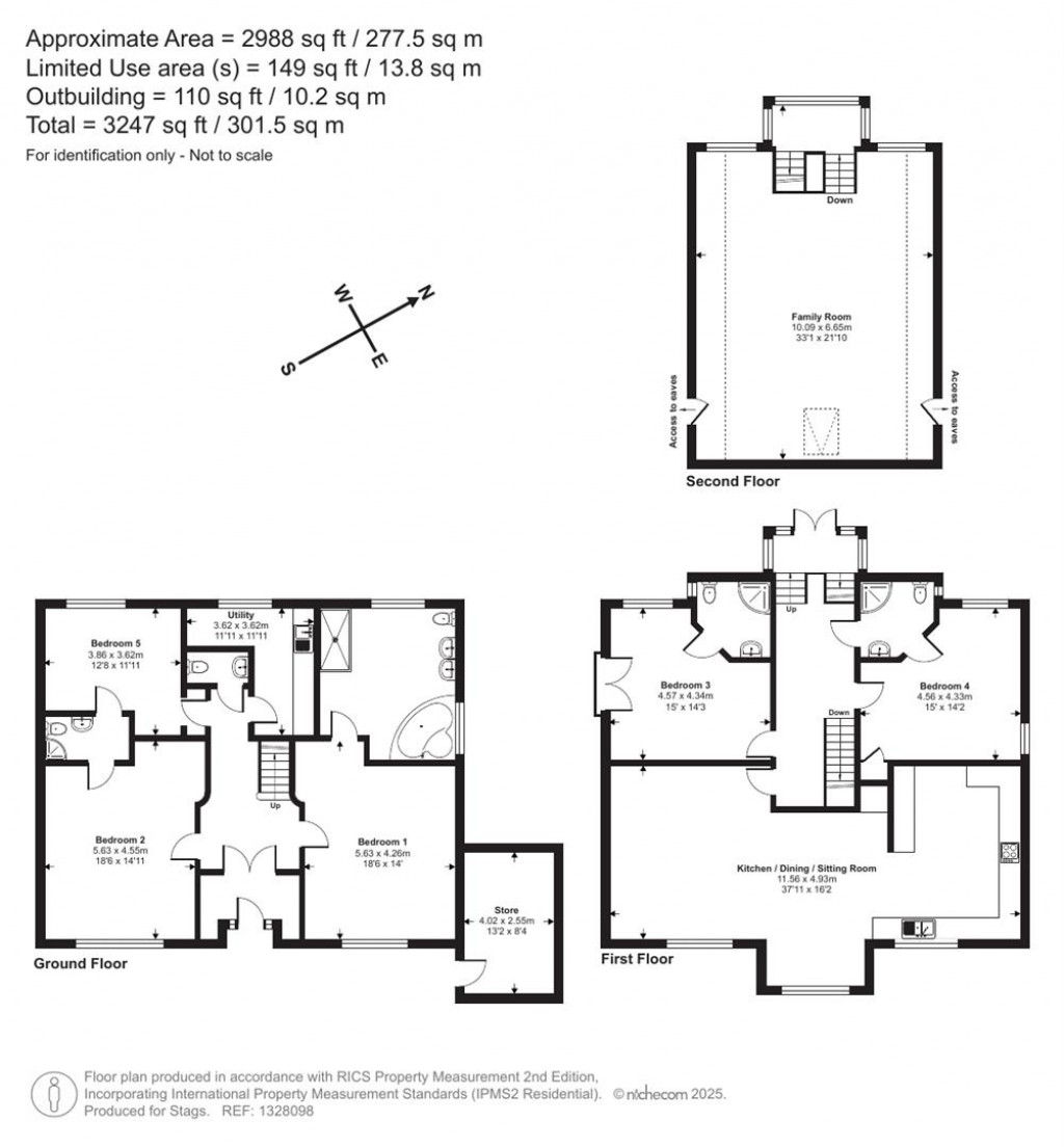 Floorplans For Kennford, Exeter