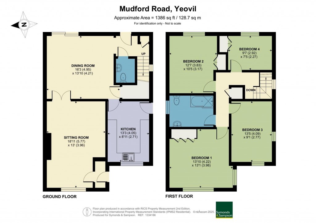 Floorplans For Mudford Road, Yeovil