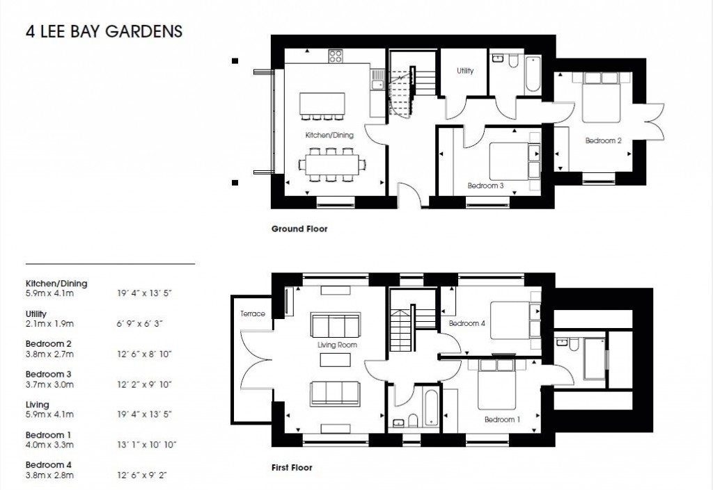 Floorplans For Lee Bay Gardens