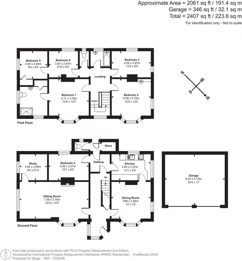 Floorplans For Exeter Road, Exmouth