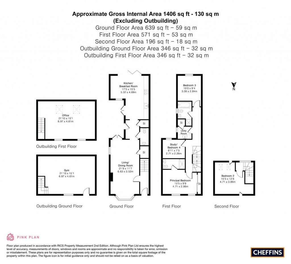 Floorplans For Natal Road, Cambridge