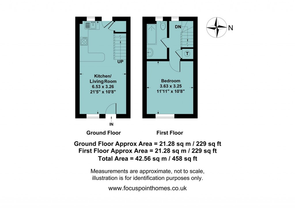 Floorplans For Earlstoke Close, Banbury