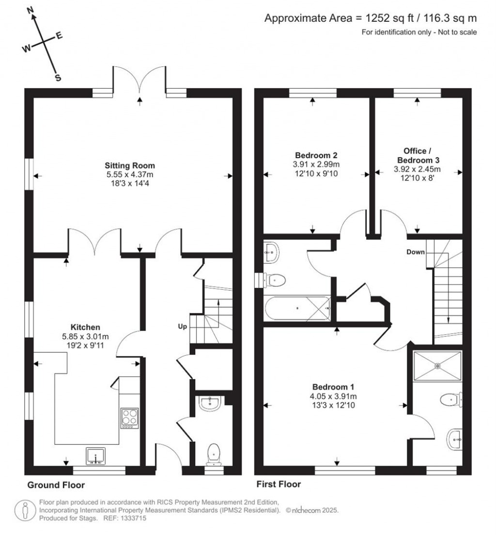 Floorplans For Hartley Drive, Hemyock