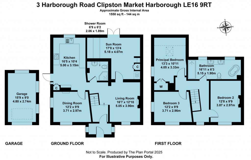 Floorplans For Harborough Road, Clipston, Market Harborough, LE16