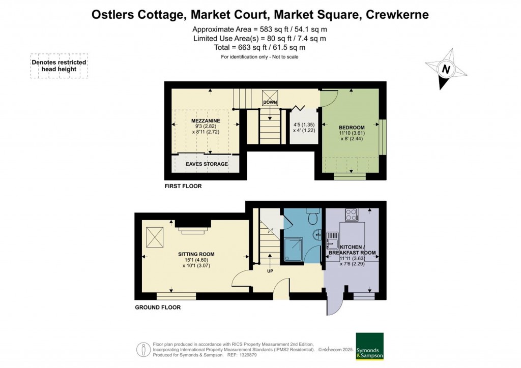 Floorplans For Market Square, Crewkerne