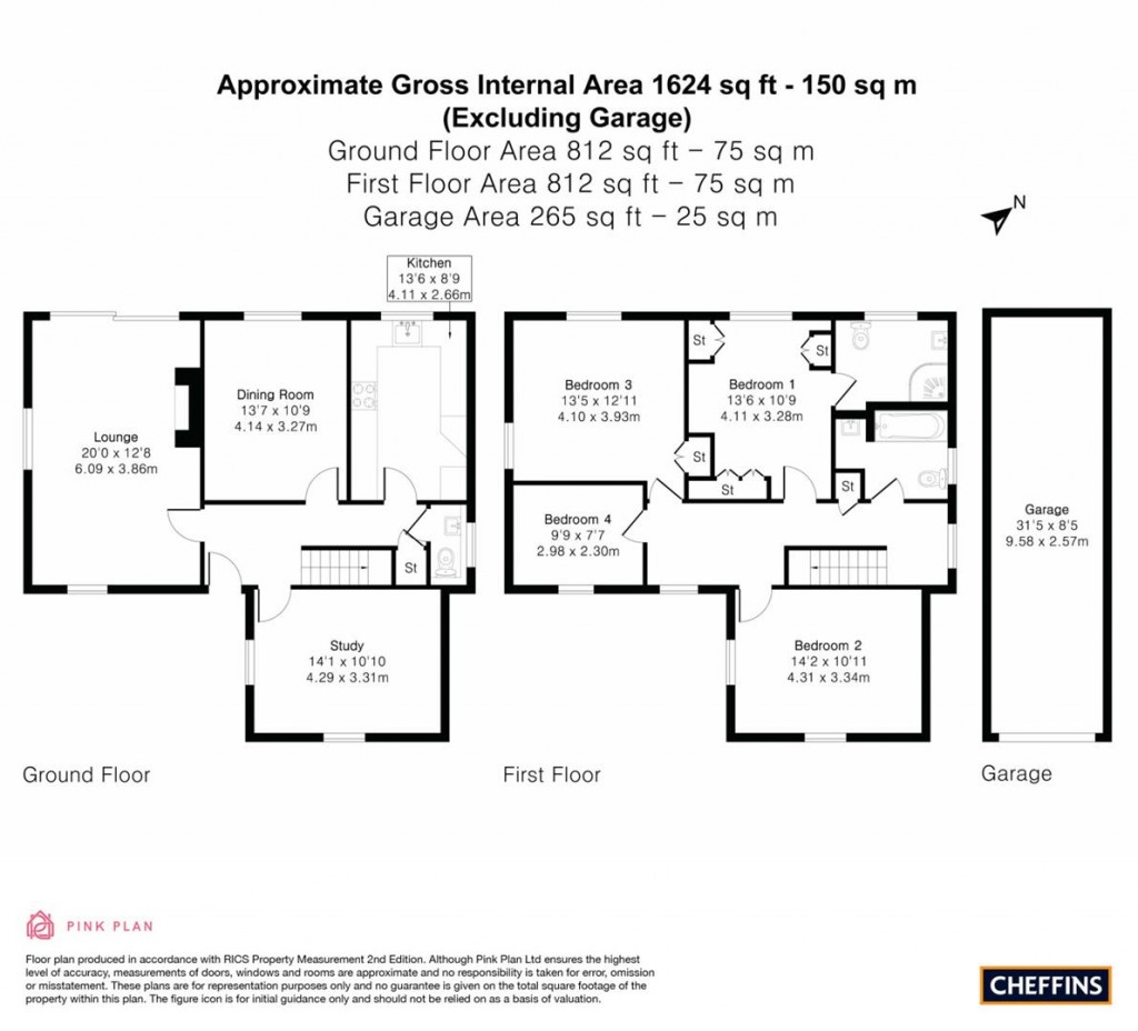 Floorplans For Falklands Road, Haverhill