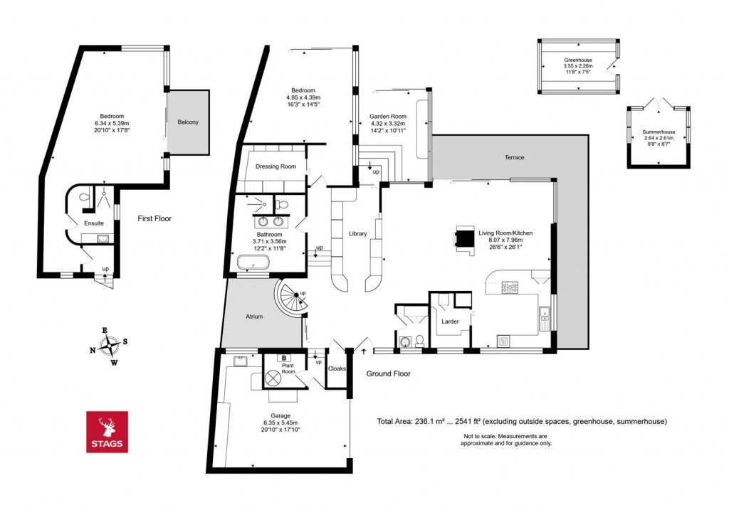 Floorplans For Pine Walk, Lyme Regis