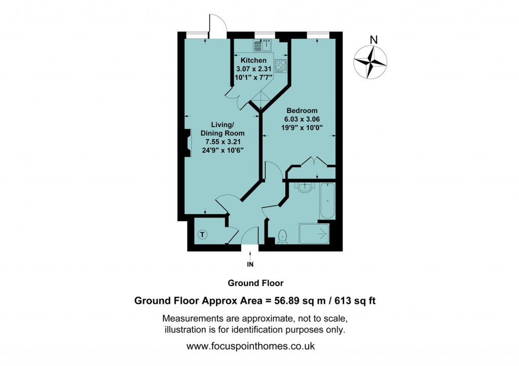 Floorplans For Foxhall Court, School Lane, Banbury