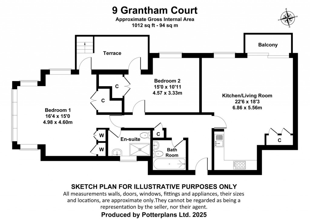 Floorplans For Cowes, Isle of Wight