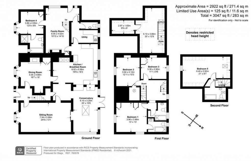 Floorplans For Farway, Colyton