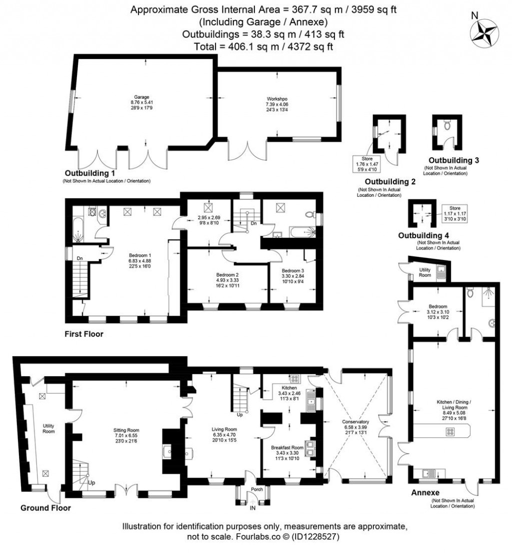 Floorplans For Riverside, Angarrack, Hayle