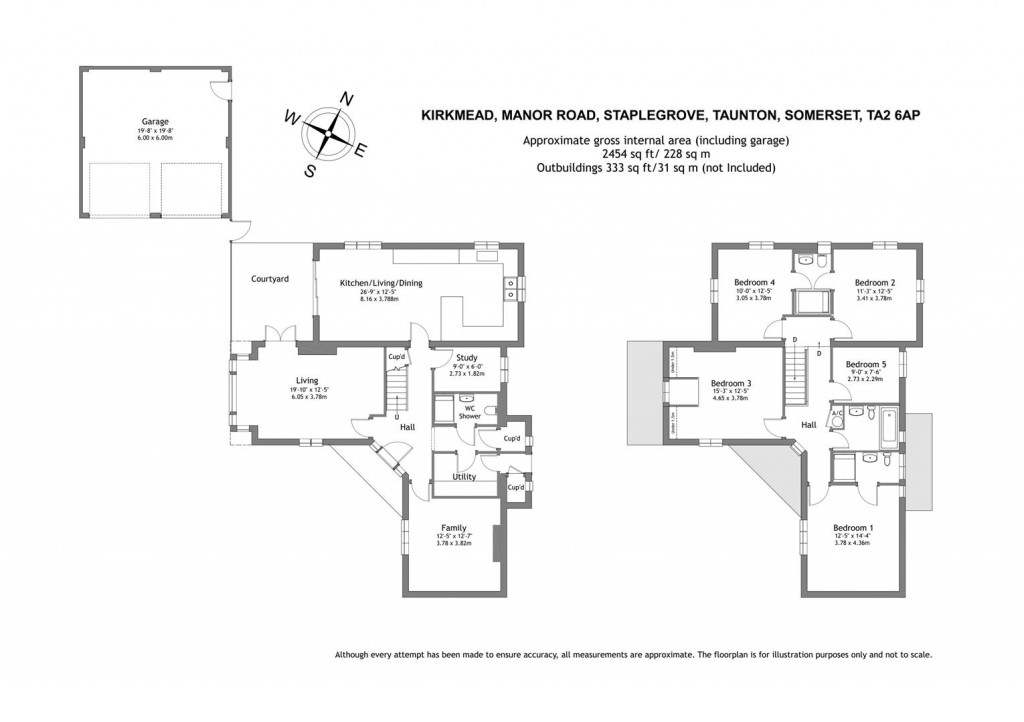 Floorplans For Staplegrove, Taunton