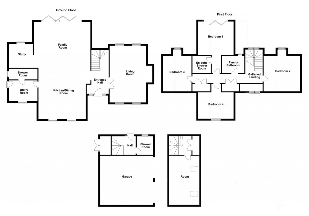 Floorplans For High Street, Cheveley
