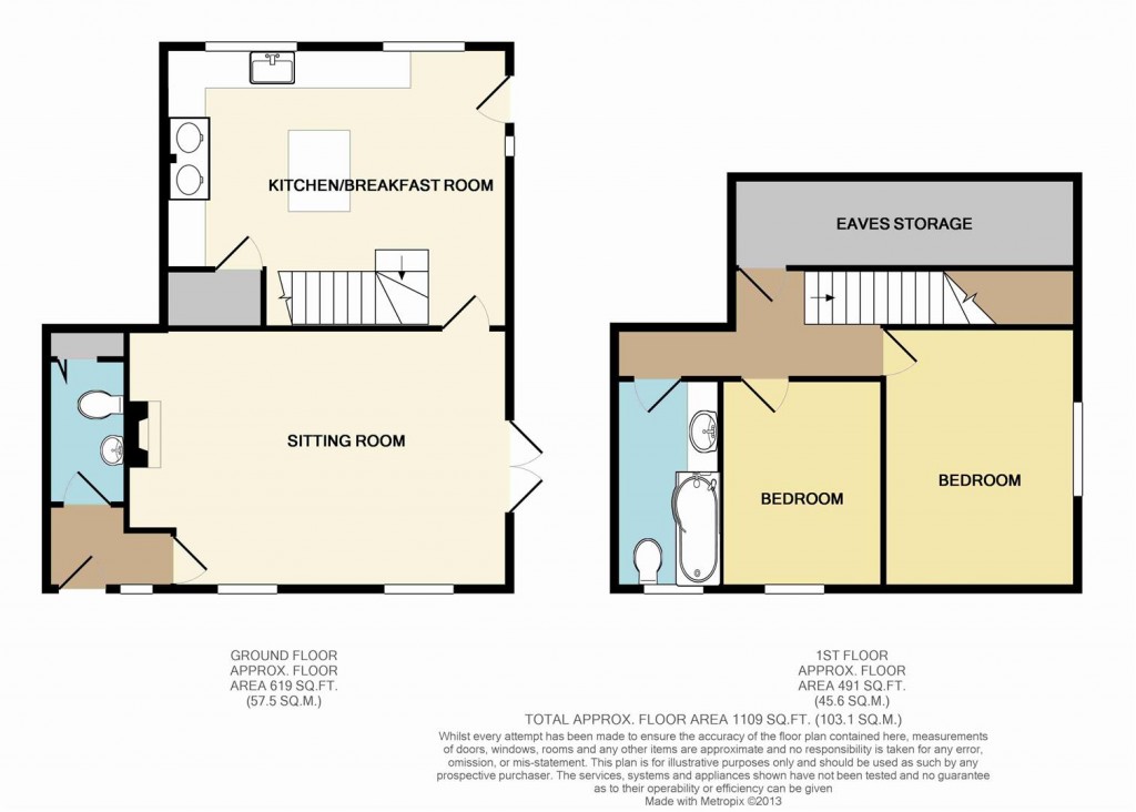 Floorplans For Wellow, Isle of Wight