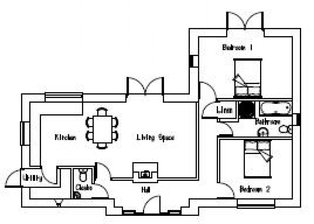 Floorplans For The Common Okeford Fitzpaine, Blandford Forum, Dorset