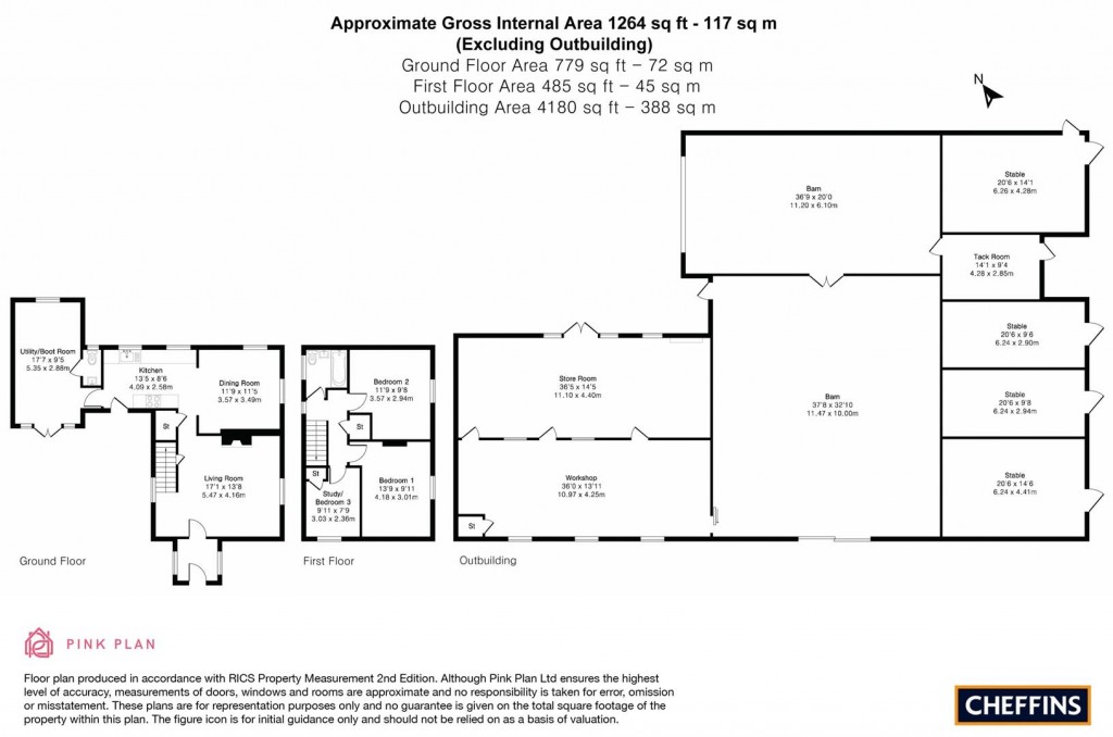 Floorplans For Chippenham Road, Freckenham
