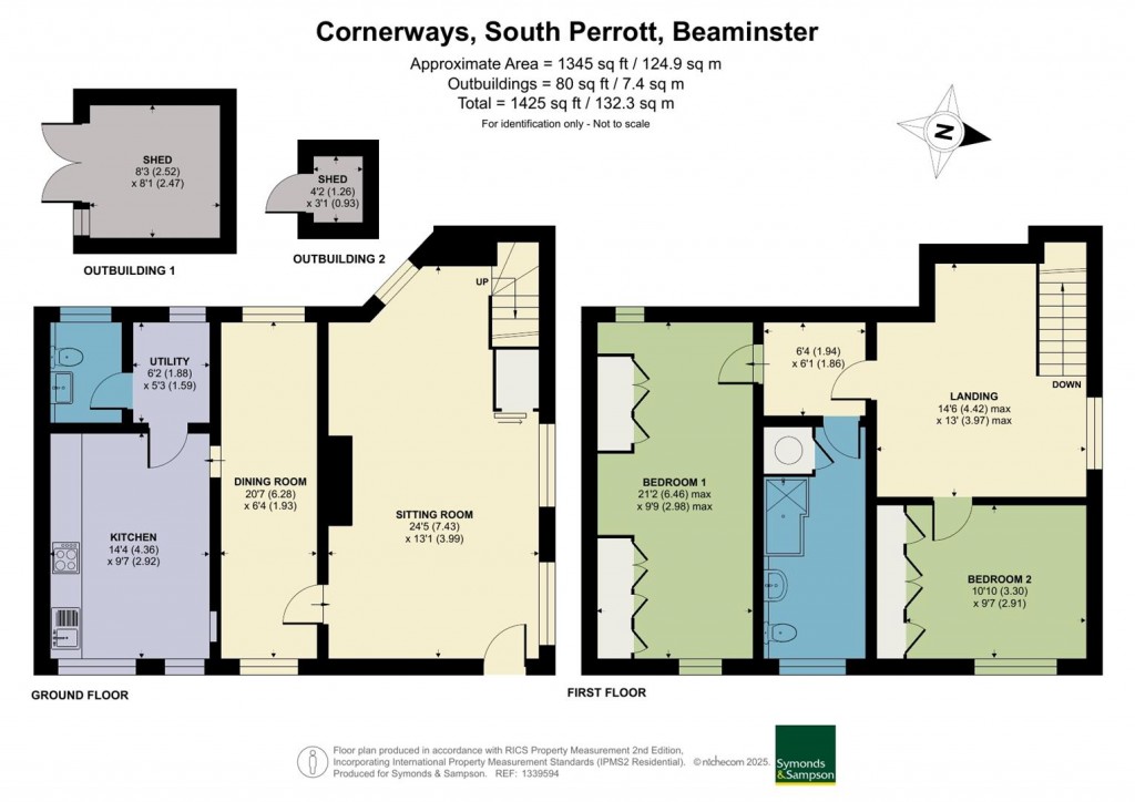 Floorplans For South Perrott, Beaminster