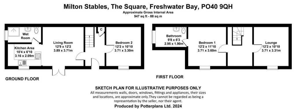 Floorplans For The Square, Freshwater Bay