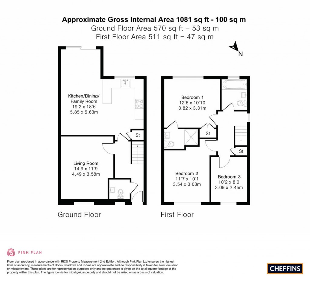 Floorplans For Chestnut Lane, Littleport, Ely