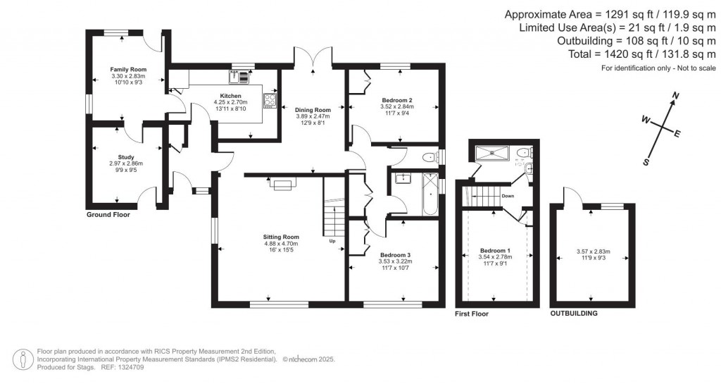 Floorplans For Talbot Road, Lyme Regis