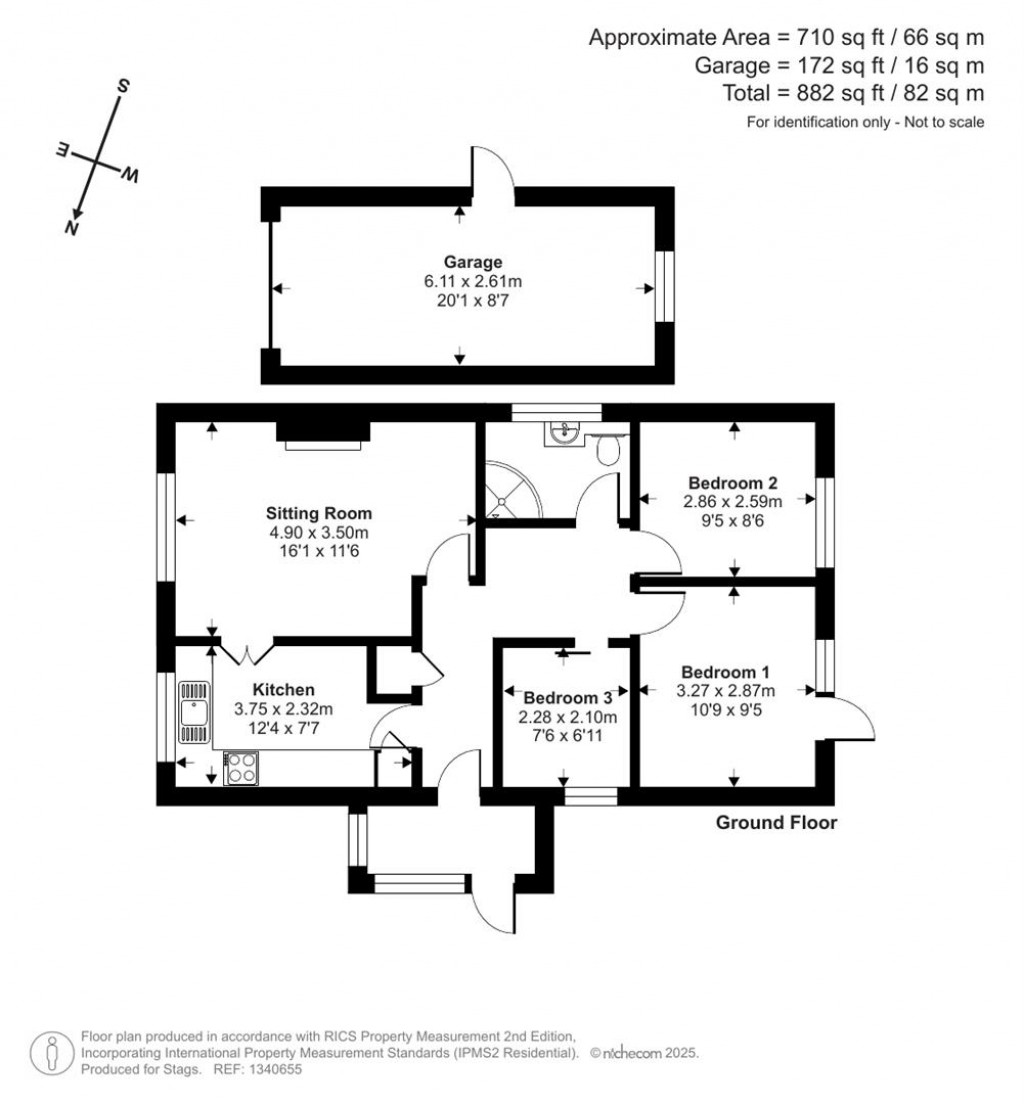 Floorplans For Pinnex Moor Road, Tiverton