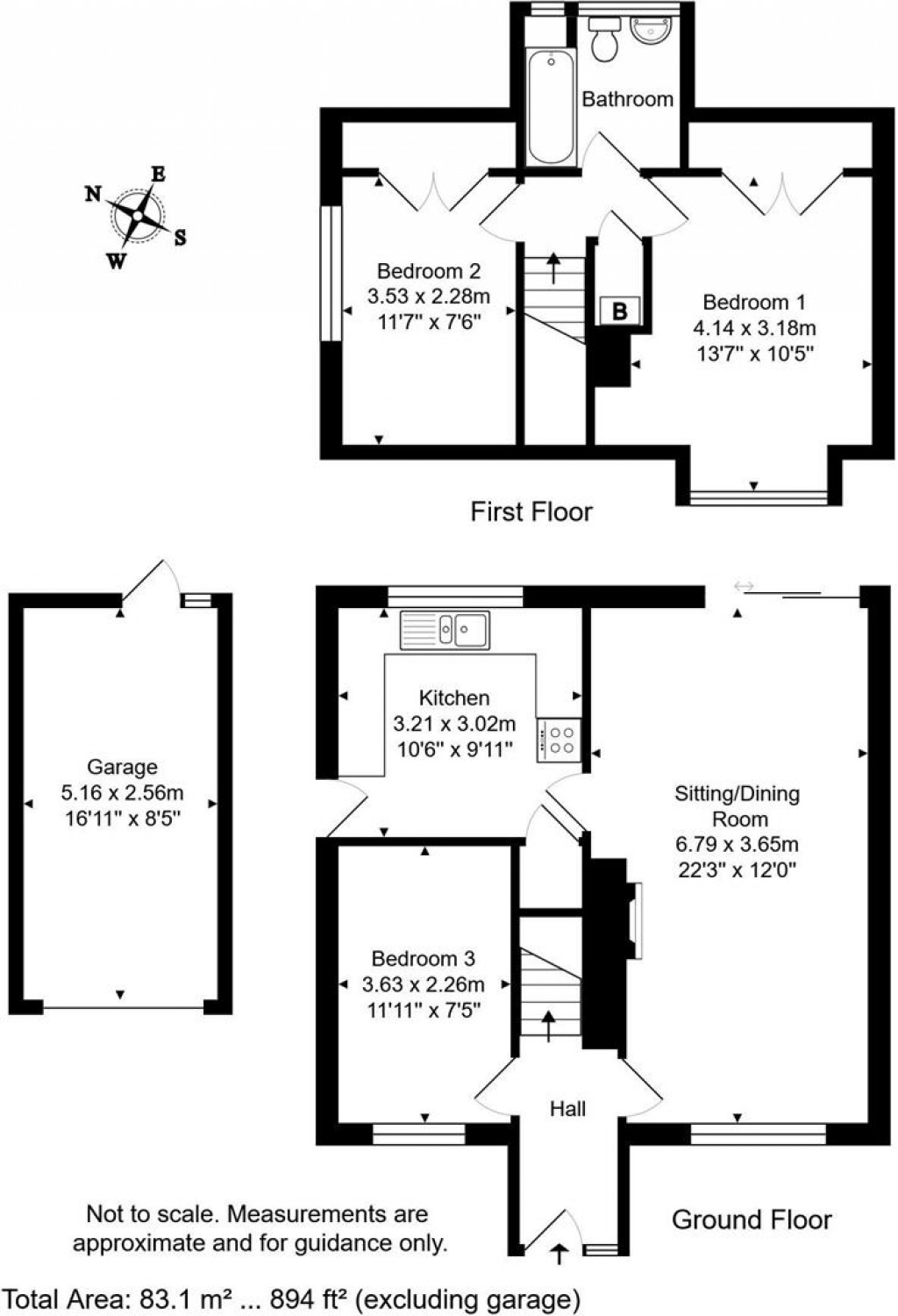Floorplans For Green Lane, Bridport
