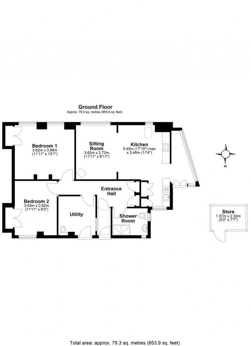 Floorplans For Slapton, Kingsbridge