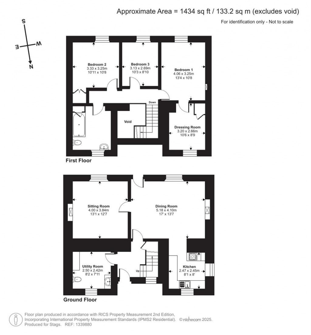 Floorplans For Pelynt - Farmhouse & Large Garden
