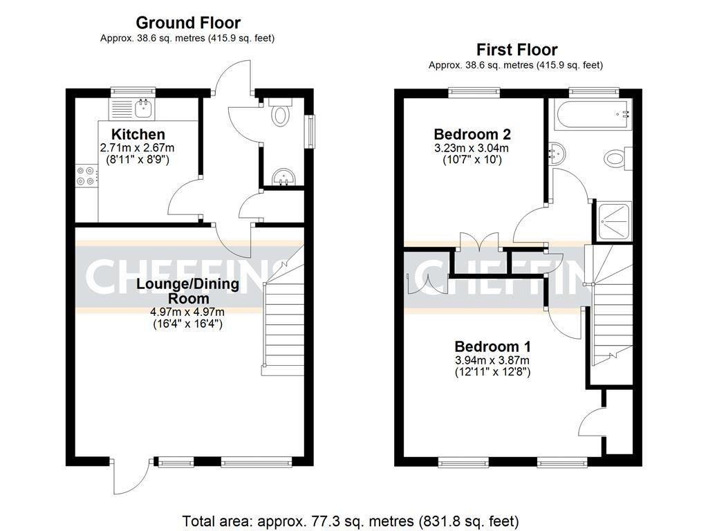 Floorplans For Haddocks Rise, Sutton