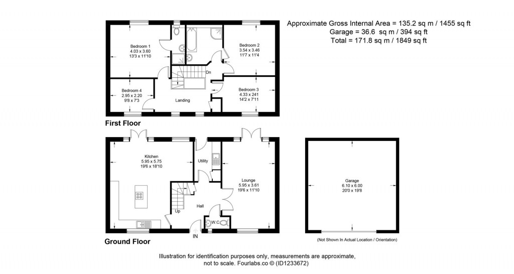 Floorplans For Cotlake Drive, Taunton
