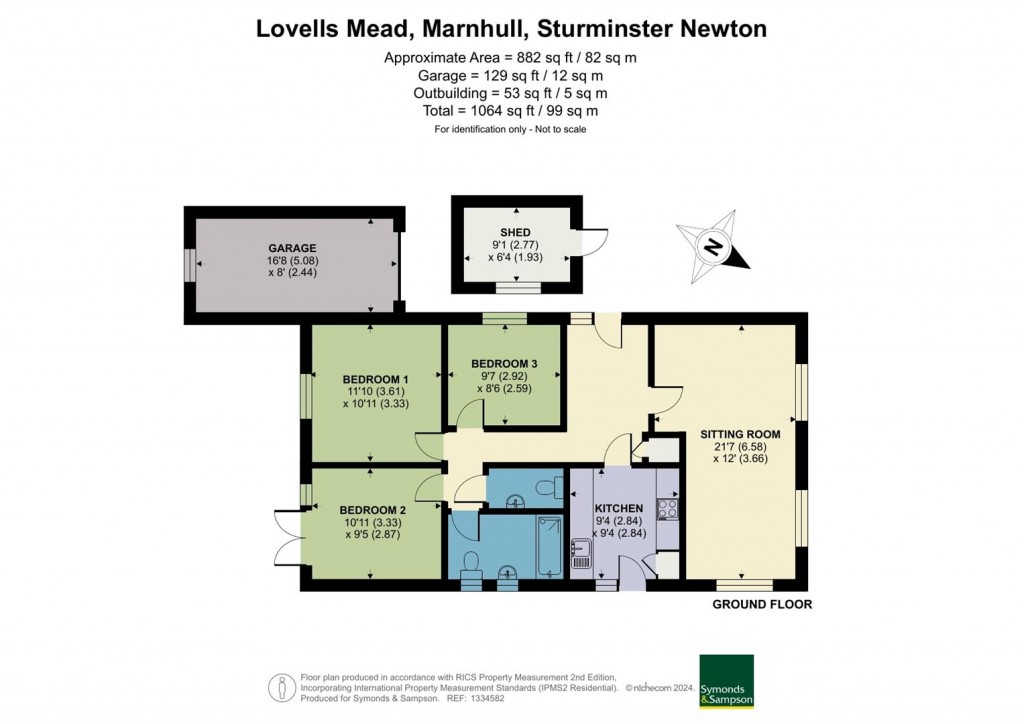 Floorplans For Lovells Mead, Marnhull