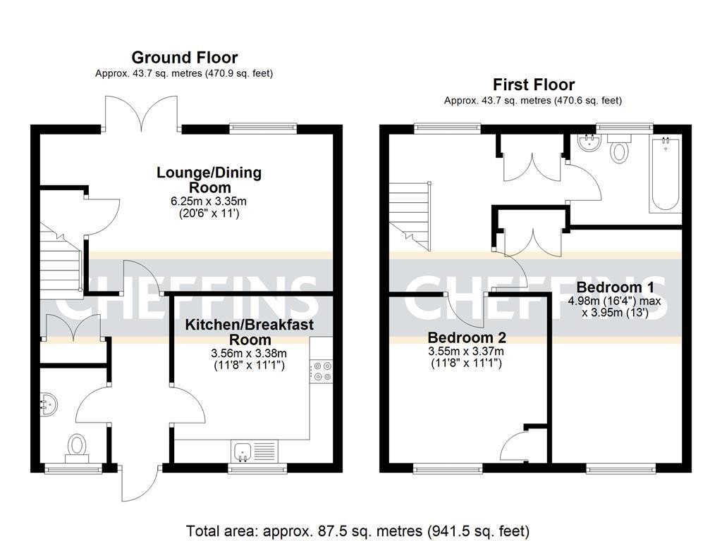 Floorplans For Poppy Close, Littleport