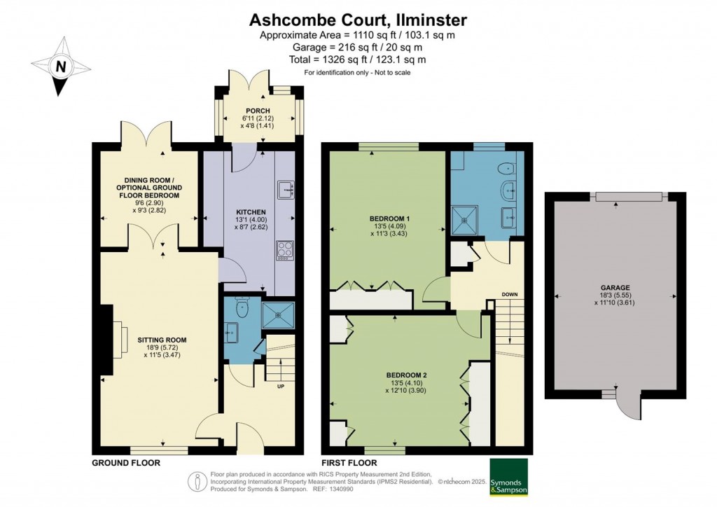 Floorplans For Ashcombe Court, Ilminster