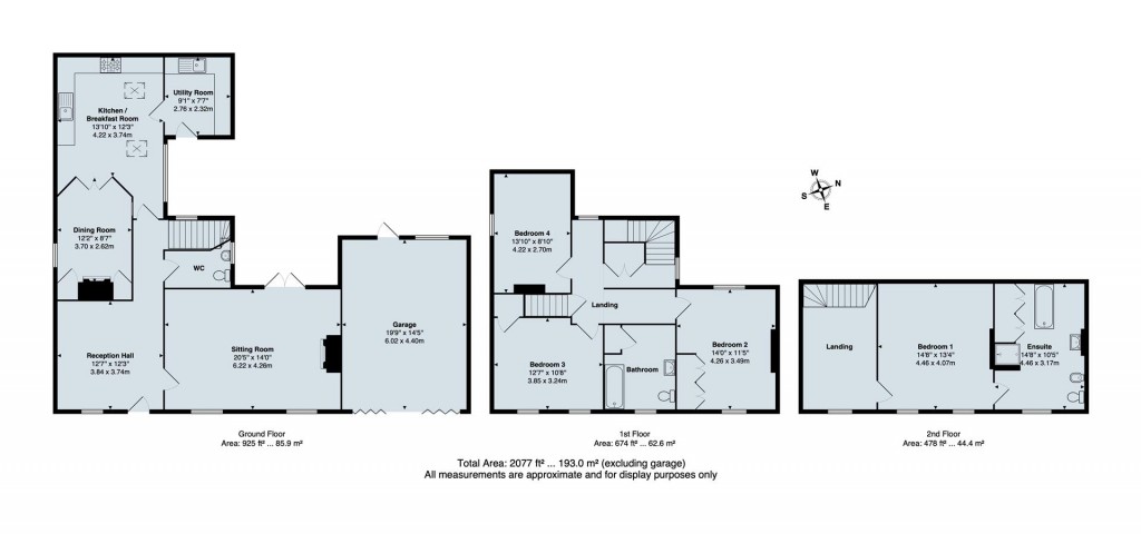 Floorplans For High Street, Ticknall, Derby, DE73