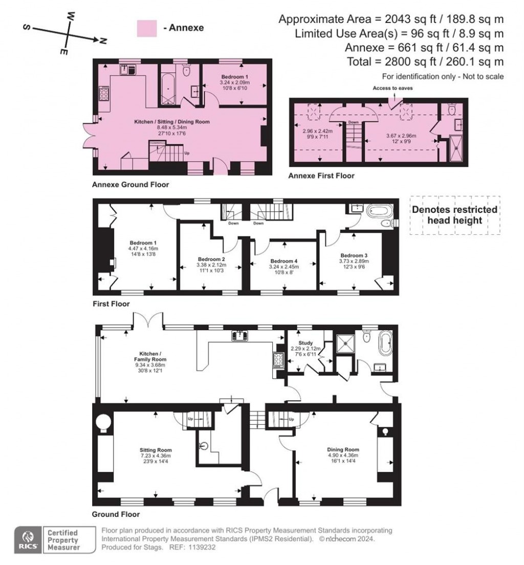 Floorplans For Cheriton Bishop, Exeter