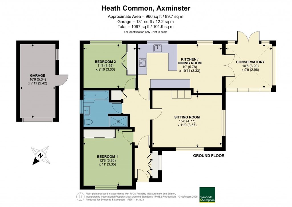 Floorplans For Heath Common, Axminster