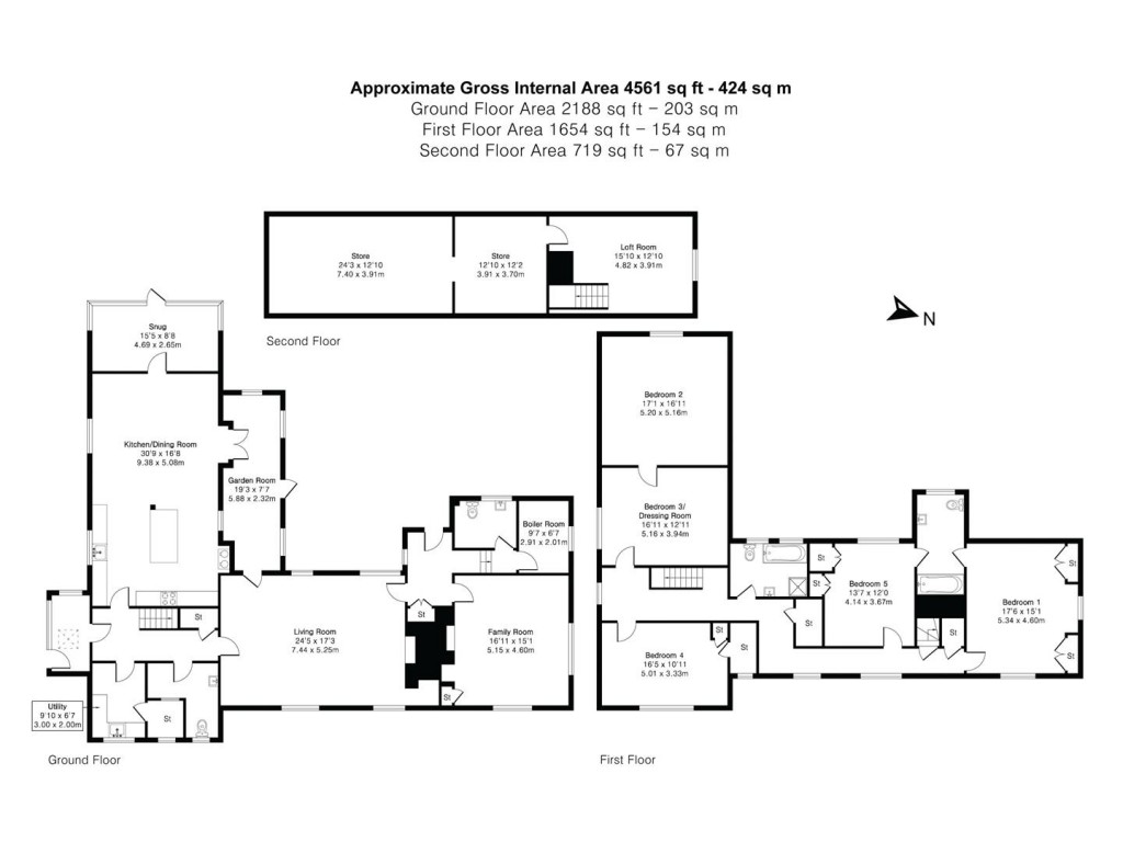 Floorplans For Bumpstead Road, Hempstead, Saffron Walden