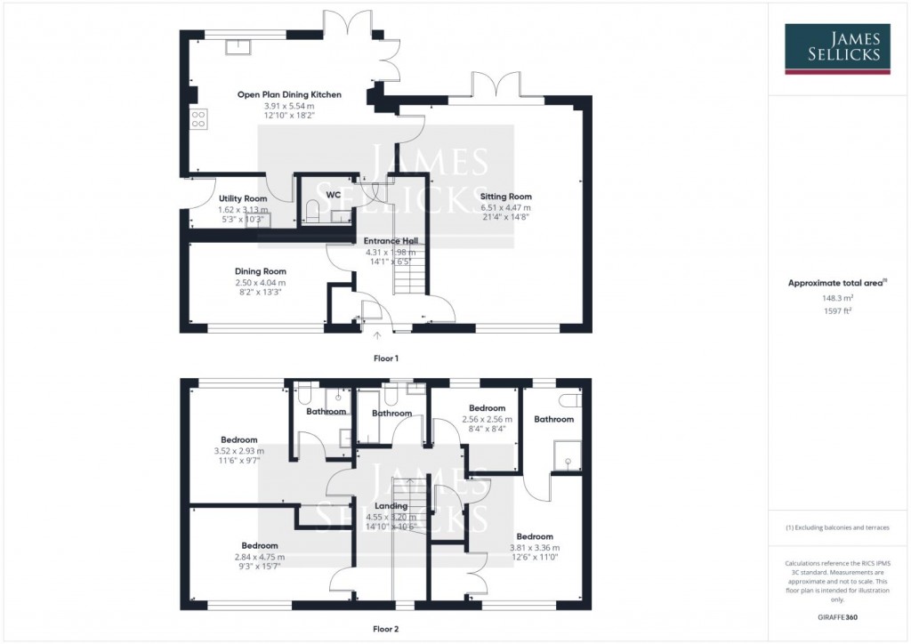Floorplans For Green Farm Court, Anstey, Leicester