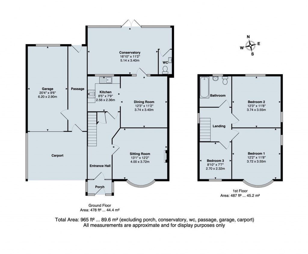 Floorplans For Duston Road, Northampton, NN5