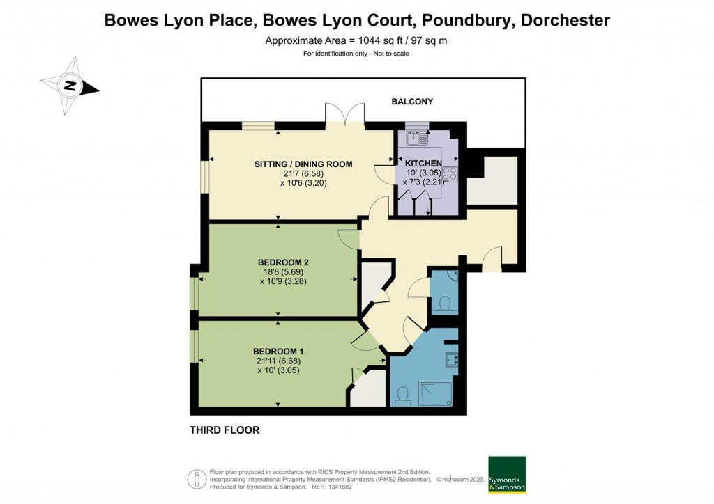 Floorplans For Bowes Lyon Place, Poundbury, Dorchester