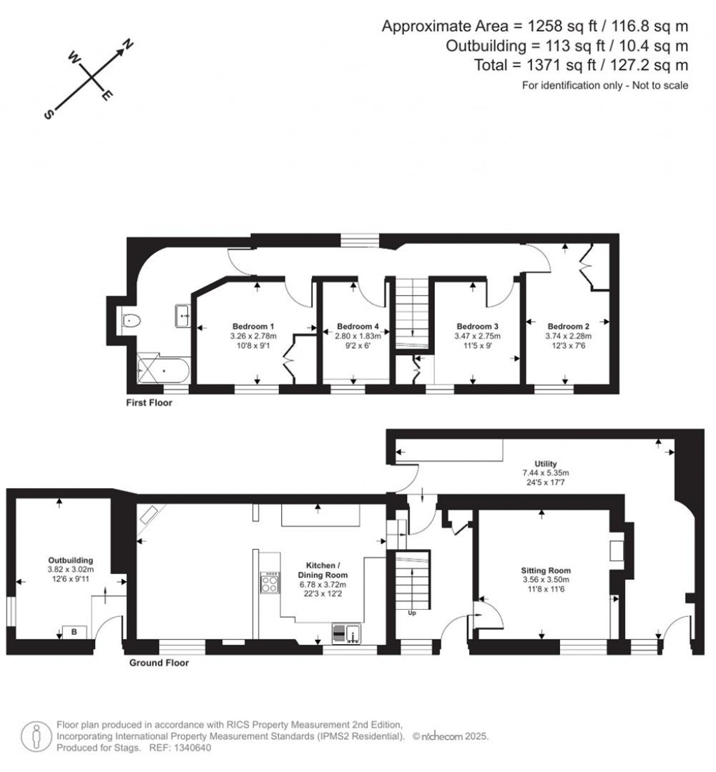 Floorplans For Station Hill, Swimbridge, Barnstaple