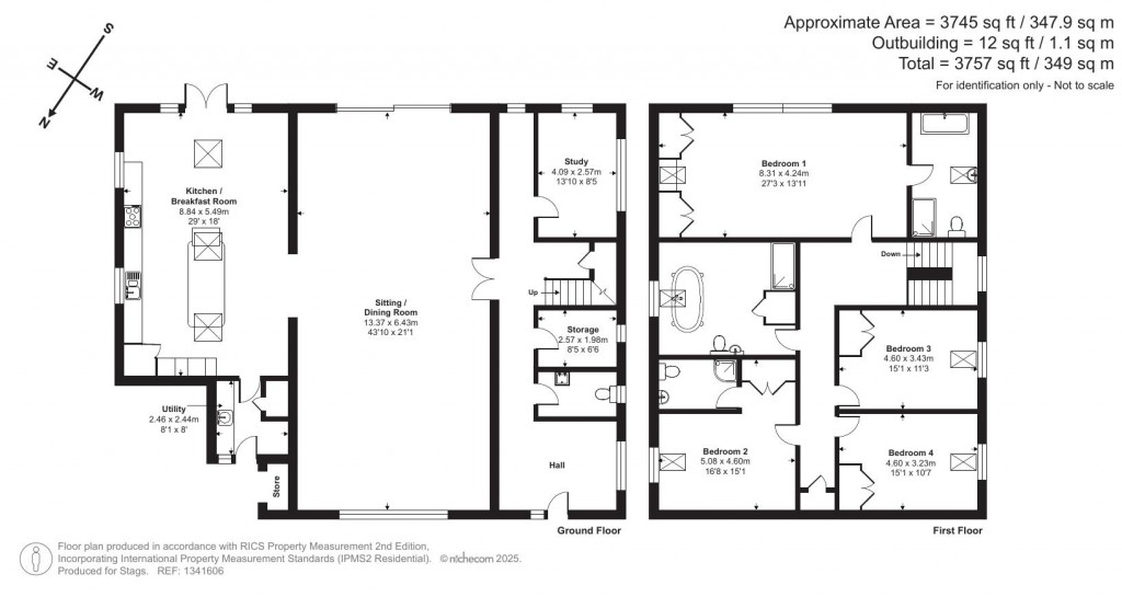 Floorplans For Holcombe Rogus, Wellington